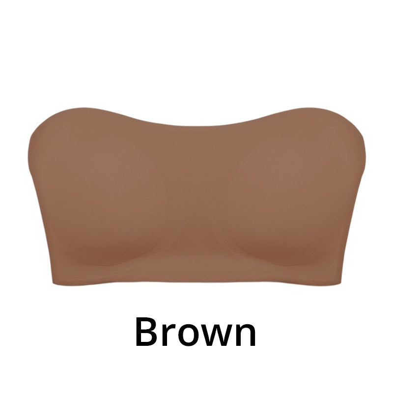 💜LAST DAY - BUY 1 GET 1 FREE💜Strapless Wireless Bra with Crossover Side Closure